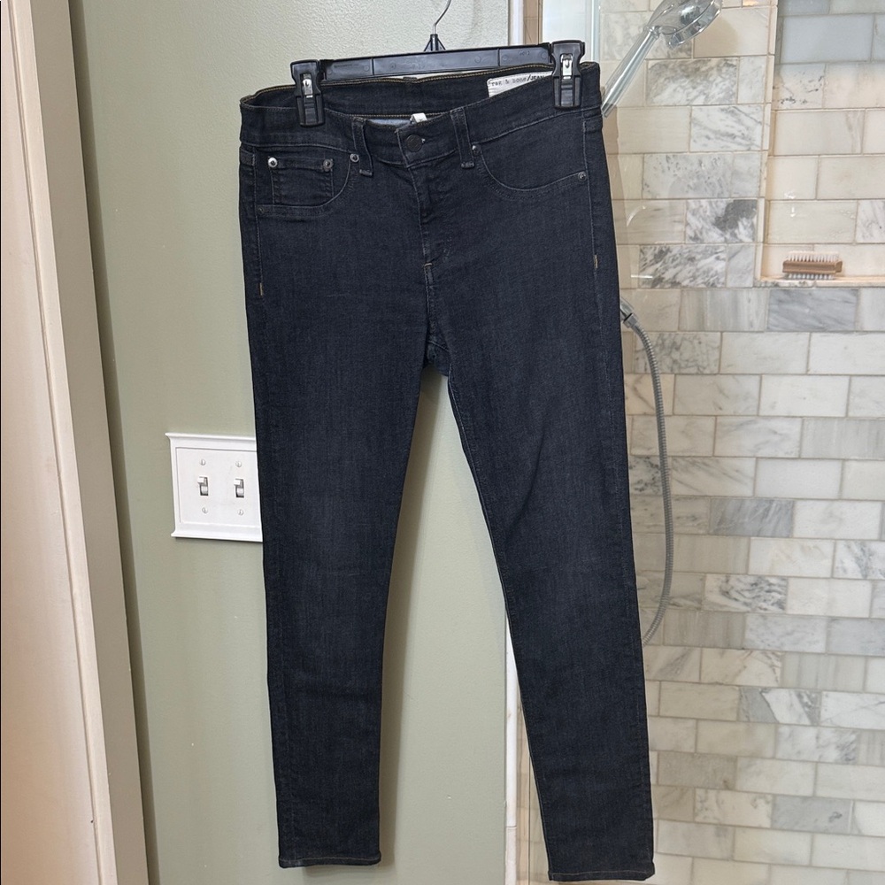 Rag & Bone Dark Wash Skinny Jeans